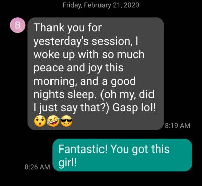 Client Review Fredericksburg Hypnosis Sleep Better